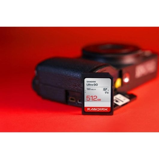 Carte mémoire SanDisk Ultra GO 512GB SDXC UHS-I 190MB/s V10