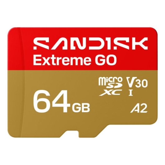 Cartão de memória SanDisk Extreme GO 64 GB UHS-I 170 MB/s U3 V30 A2