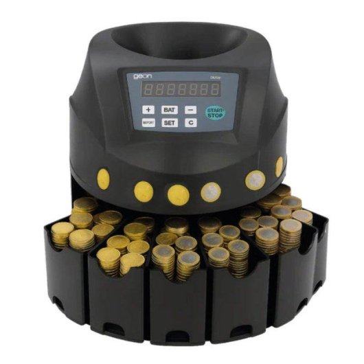 Münzzähler Geon BJ-18 200/min Kapazität 500 Automatischer Stopp