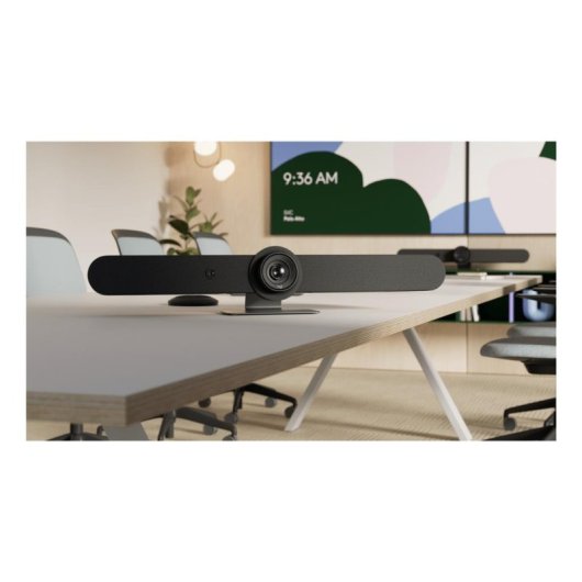 Système de vidéoconférence Logitech Rally Bar 4K Ultra HD 5x Zoom 90° WiFi