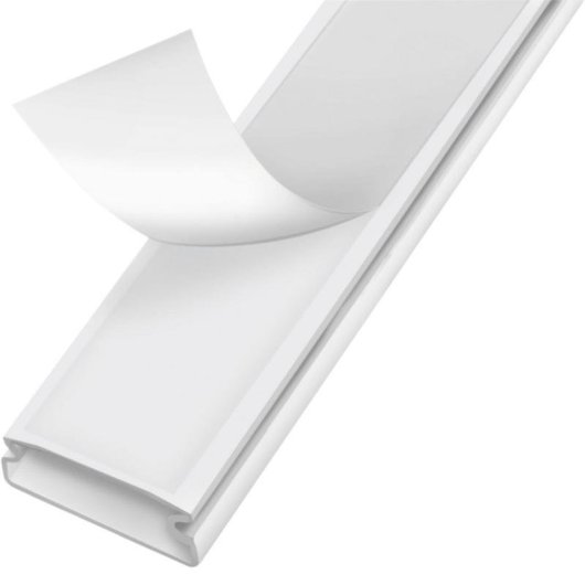 Organisateur de câbles LogiLink 67 pièces montage mural blanc