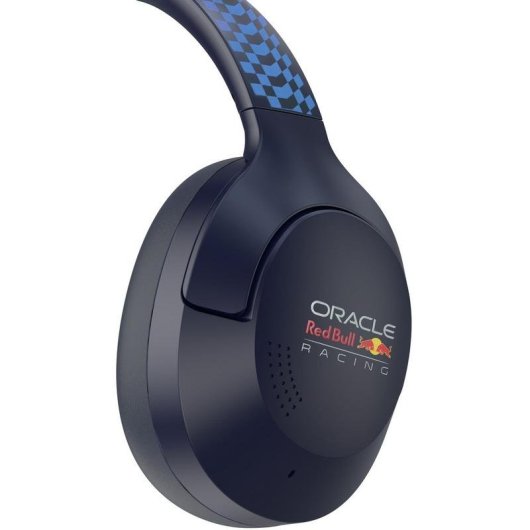 Auriculares Red Bull Racing RDBHDPANC inalámbricos Bluetooth con Cancelación de Ruido, Micrófono y plegables, azul y neg