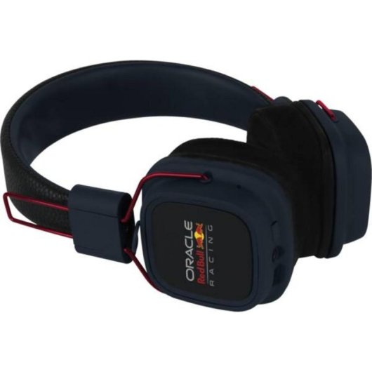 Auriculares Red Bull Racing RDBHDPRACE sem fios Bluetooth para música dobráveis azul e preto
