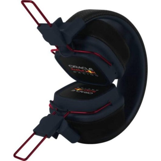 Auriculares Red Bull Racing RDBHDPRACE sem fios Bluetooth para música dobráveis azul e preto