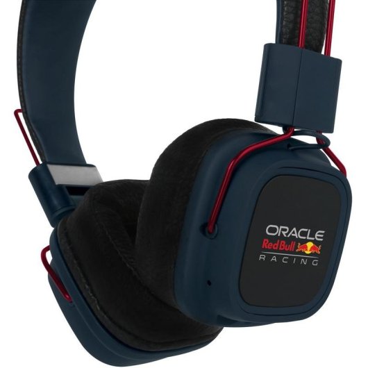 Auriculares Red Bull Racing RDBHDPRACE sem fios Bluetooth para música dobráveis azul e preto