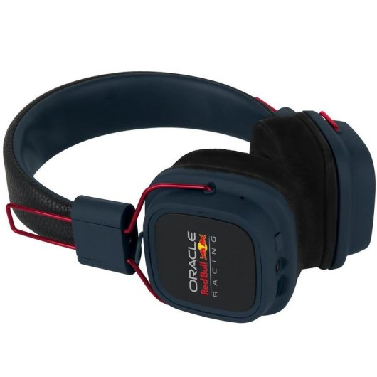 Auriculares Red Bull Racing RDBHDPRACE sem fios Bluetooth para música dobráveis azul e preto