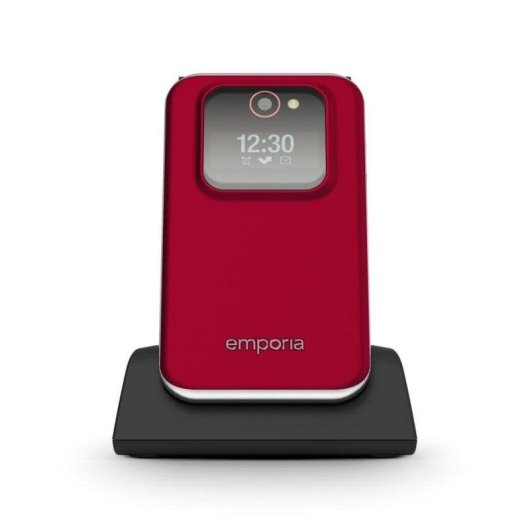 Teléfono móvil Emporia emporiaJOY-LTE 2.8" 2 MP 1300 mAh Rojo 4G