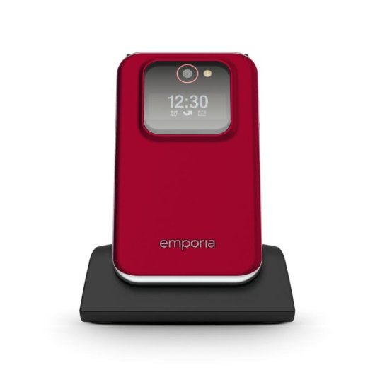 Téléphone Emporia emporiaJOY-LTE 2.8 4G Rouge SIM unique 1300 mAh
