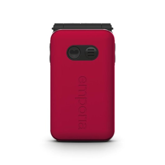 Téléphone Emporia emporiaJOY-LTE 2.8 4G Rouge SIM unique 1300 mAh