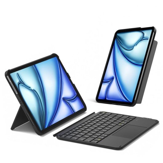 Funda Inateck KB04122 Bluetooth iPad 11 Graphite Touchpad QWERTZ