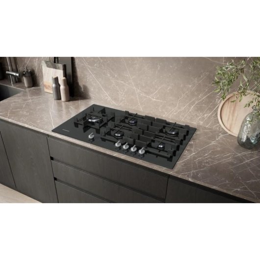 Encimera de gas Siemens iQ700 ER9A6SH40 5 zonas vidrio templado 90 cm