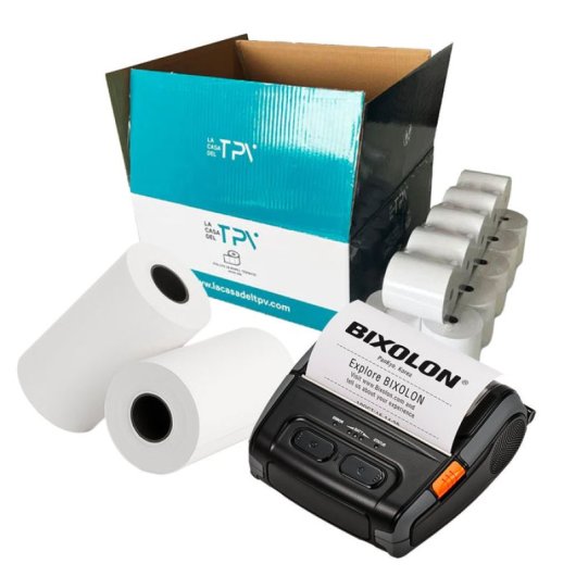 Rolo de Papel Térmico Geon 112 x 50 mm Caixa com 50 Alta Qualidade