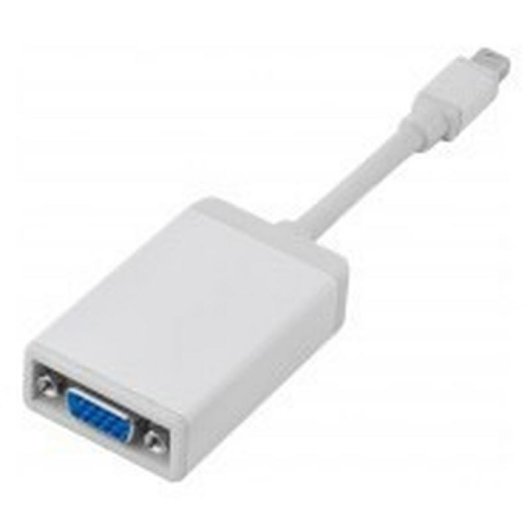 Adaptador de vídeo Genérico MCL CG-295CZ Mini DisplayPort a VGA 10 cm