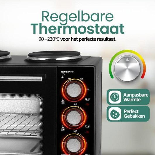 Horno Sobremesa Emerio MO-125236.4 32L Manual com Grill e Convecção