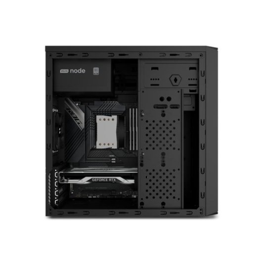 Tour Zolyd Node Noir micro ATX avec alimentation 500W