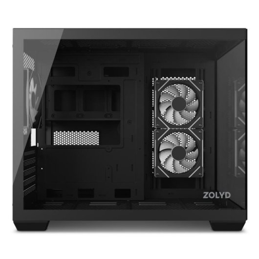 Tour Zolyd Pulsar Noir Transparent micro ATX Mini-ITX RGB Verre Trempe