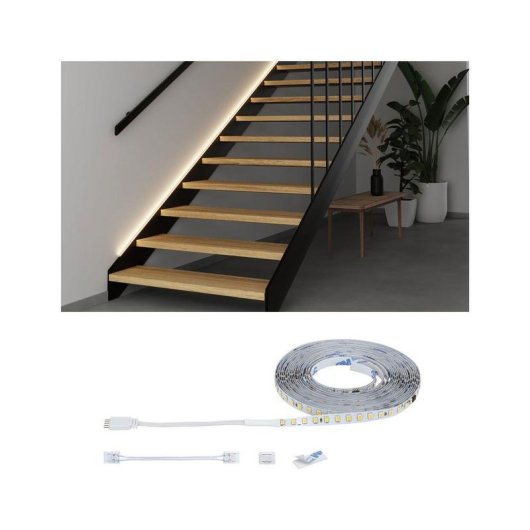 Regleta luminosa Paulmann Extension Blanco Cobre IP20 Blanco cálido