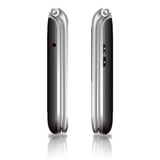 Mobiltelefon Beafon SL645 LTE 4G 2.8 Bluetooth 1550 mAh Schwarz Silber