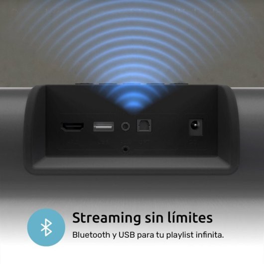 Nilait Luxe 50UD8004SWOS 50" QLED UHD 4K Smart TV WEBOS + Harmony Sound bar Barra de sonido 2.1