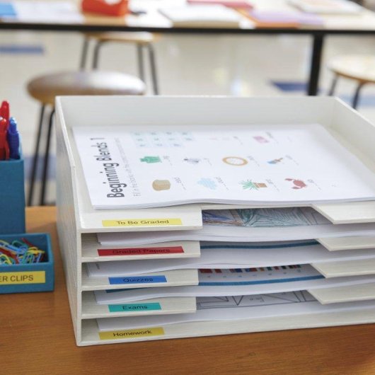 Nastro etichettatrice Dymo D1 12mm x 7m Nero su Blu Poliestere