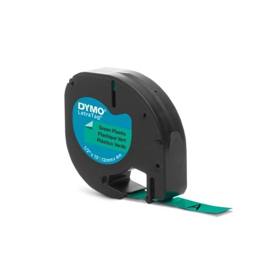 DYMO S0721640 ruban d'étiquette Noir sur vert