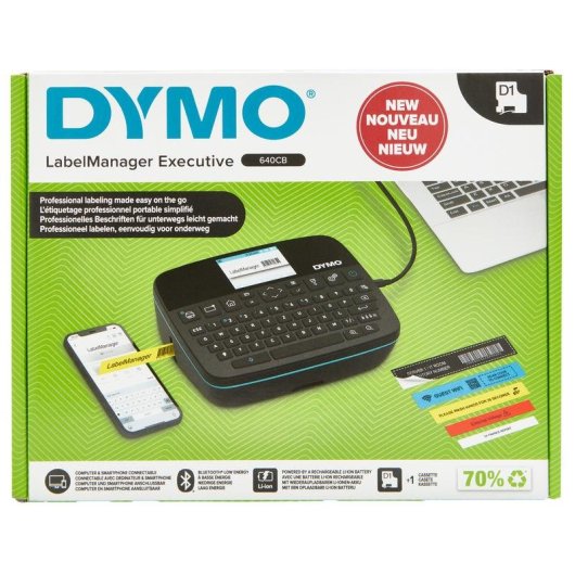 Impressora de Etiquetas Dymo LabelManager LM640CB Bluetooth USB-C QWERTY
