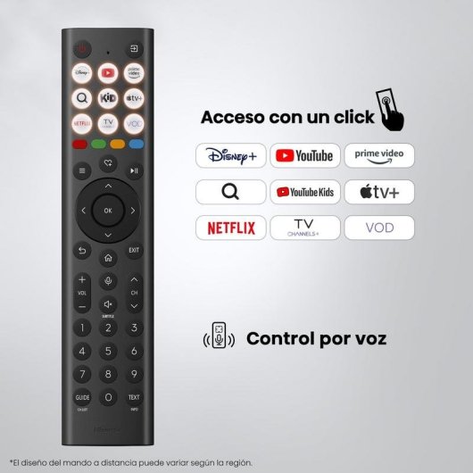 TV Hisense QLED 43E7S PRO 43" 4K UltraHD 144Hz Smart TV HomeOS HDR10 FreeSync Premium Pro