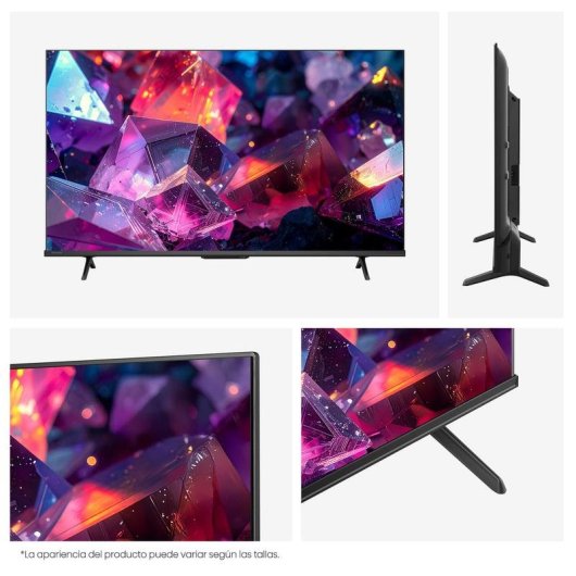 TV Hisense QLED 85E7S PRO 85" 4K UltraHD 144Hz Smart TV HomeOS HDR10 FreeSync Premium Pro