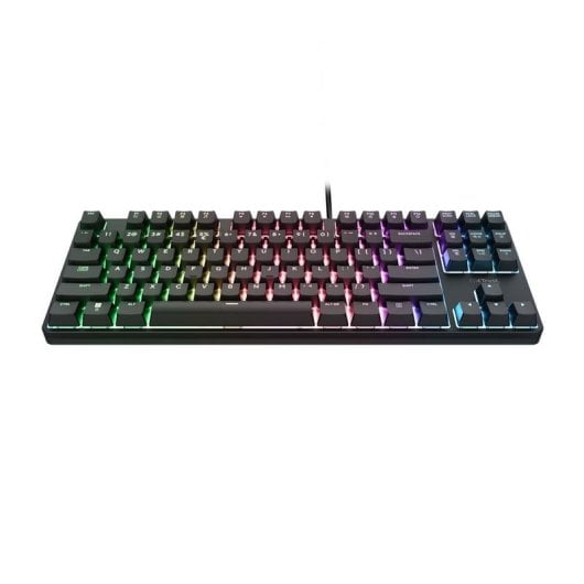 Clavier Trust GXT 864 Cada mécanique compact RGB QWERTY gaming USB