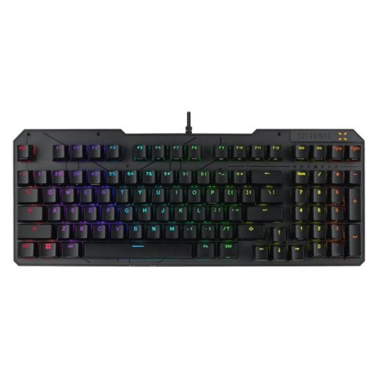 Teclado ASUS TUF Gaming K3 Gen II optomecánico completo con RGB y cable USB 2 m