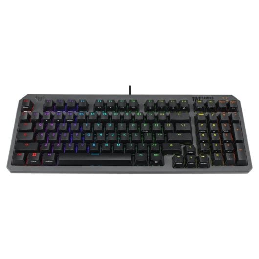 Teclado ASUS TUF Gaming K3 Gen II optomecánico completo con RGB y cable USB 2 m