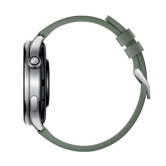 Xiaomi Watch 5 Bluetooth GPS NFC 47mm AMOLED Argent Bracelet Vert M 5ATM SpO2