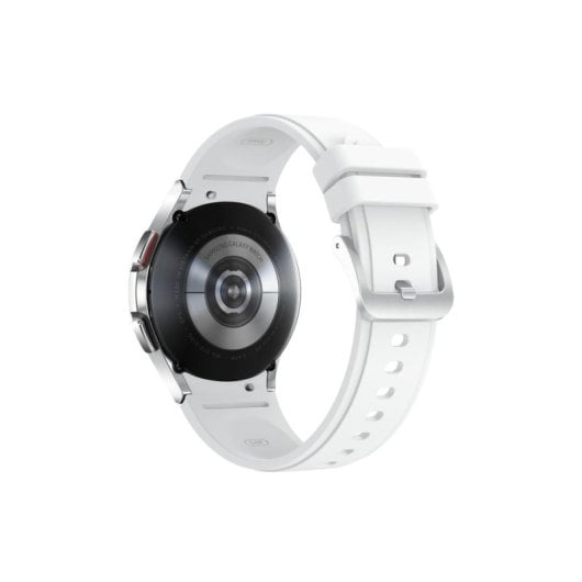 Samsung Galaxy Watch4 Classic Bluetooth GPS NFC 42mm Super AMOLED Argent Blanc M IP68