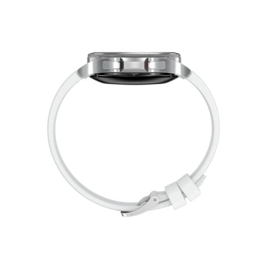 Samsung Galaxy Watch4 Classic Bluetooth GPS NFC 42mm Super AMOLED Argent Blanc M IP68