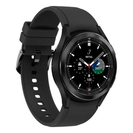 Samsung Galaxy Watch4 Classic GPS Bluetooth NFC 46mm Super AMOLED Negro M Resistencia Agua IP68 SpO2 Pulsómetro