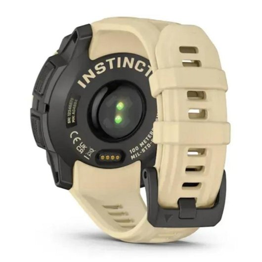 Garmin Instinct 3 AMOLED GPS 45mm AMOLED Beige Unisex Resistencia Agua 10ATM SpO2 Pulsómetro