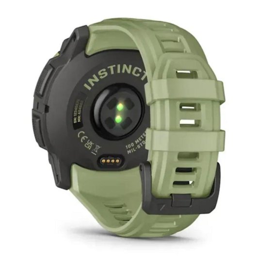 Garmin Instinct 3 AMOLED Bluetooth GPS 50mm AMOLED Vert Unisexe Étanche 10ATM SpO2