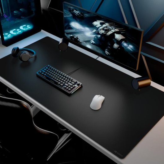 Alfombrilla Glorious GLO-MP2-CLTH-STC-3XL-BLK Noir XXXL Base Antiderapante