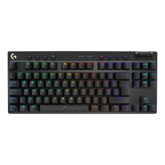 Teclado Logitech G PRO X TKL mecánico inalámbrico con Bluetooth y RGB