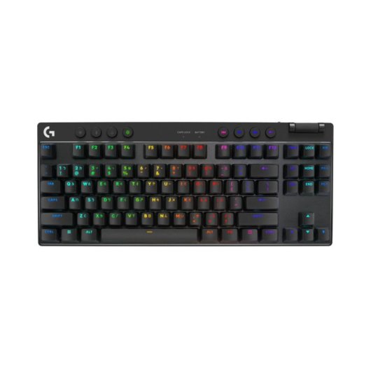Teclado Logitech G PRO X TKL mecánico inalámbrico con Bluetooth y RGB