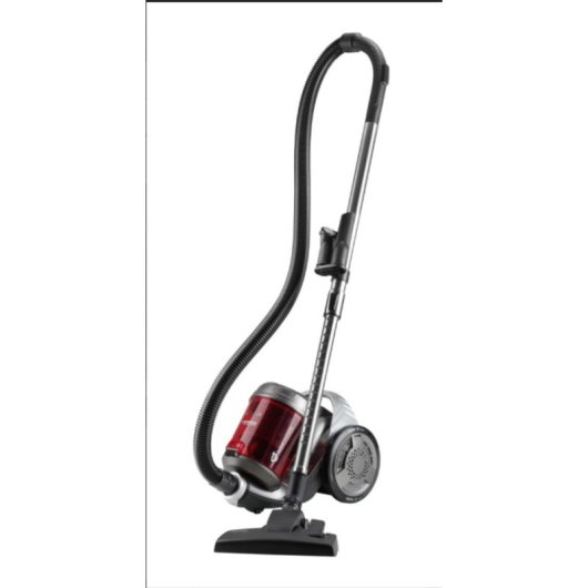 Aspirateur sans Sac CONCEPT VP5150 800W HEPA 13 2L Gris Rouge