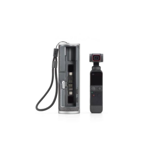 Funda caméra DJI Pocket 2 Batterie intégrée 1500 mAh Noir