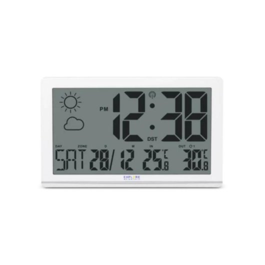 Wetterstation Explore Scientific RDC8001 Schwarz Thermometer innen außen