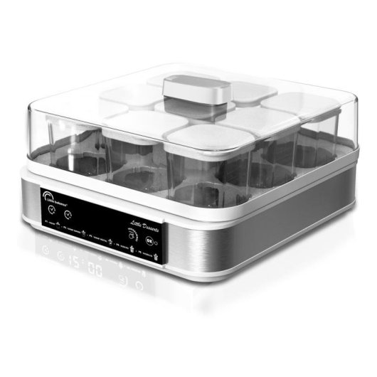 Yogurtera LITTLE BALANCE 8448 30 W Acero inoxidable 9 vasos 5 programas