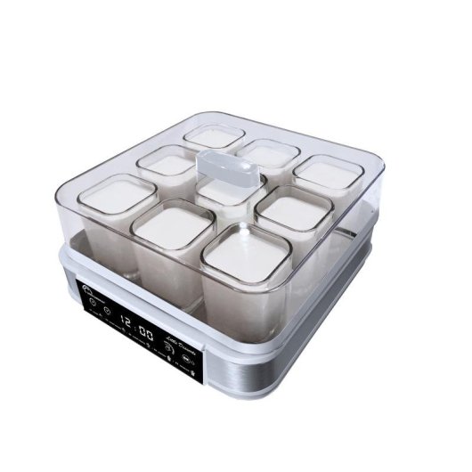 Yogurtera LITTLE BALANCE 8448 30 W Acero inoxidable 9 vasos 5 programas