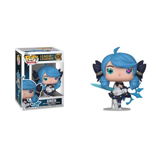 Figura da collezione FUNKO 86110 League of Legends Gwen vinile multicolore