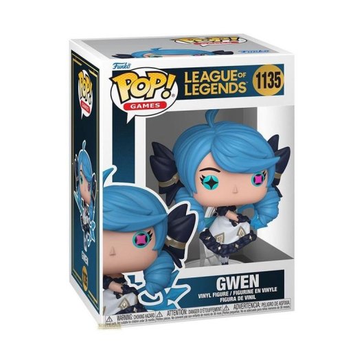 Figura da collezione FUNKO 86110 League of Legends Gwen vinile multicolore