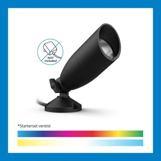 Spot embutido WiZ Extensão exterior LED IP65 RGB Wi-Fi