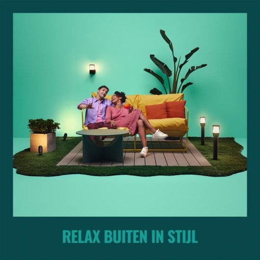 Spot embutido WiZ Extensão exterior LED IP65 RGB Wi-Fi