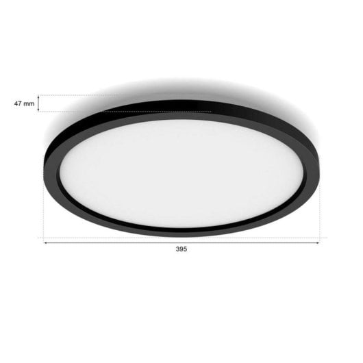 Intelligente Lampe Philips Hue Aurelle rundes Panel Bluetooth warm-kaltweiß